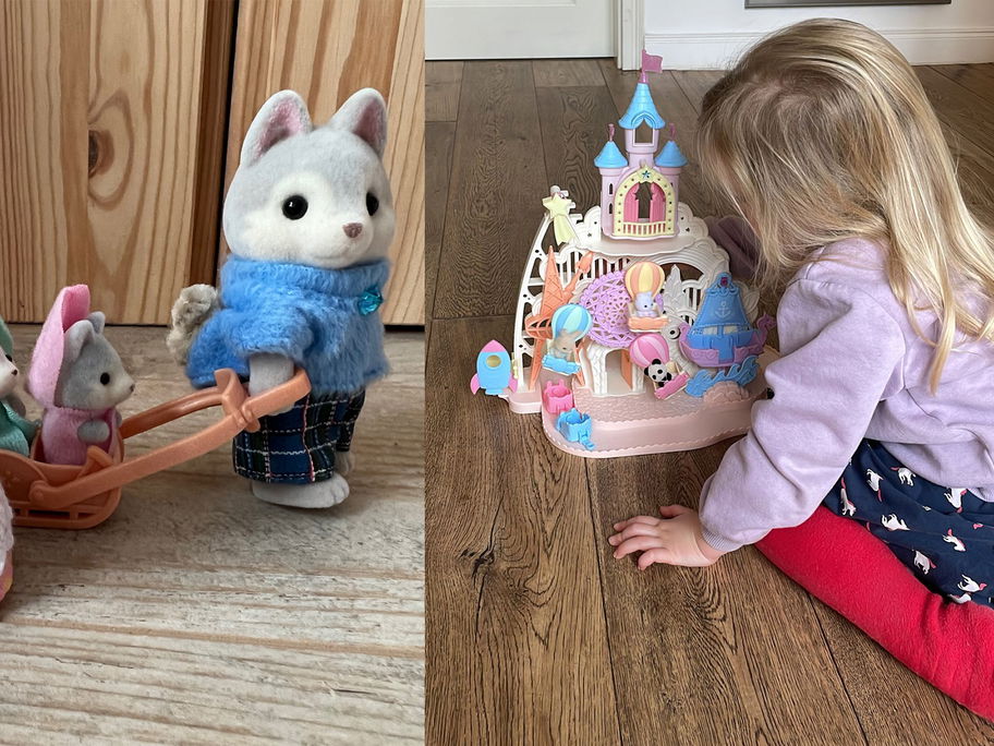 Die niedlichen Figuren der "Sylvanian Families" sind ein tolles Spielzeug für Kinder.