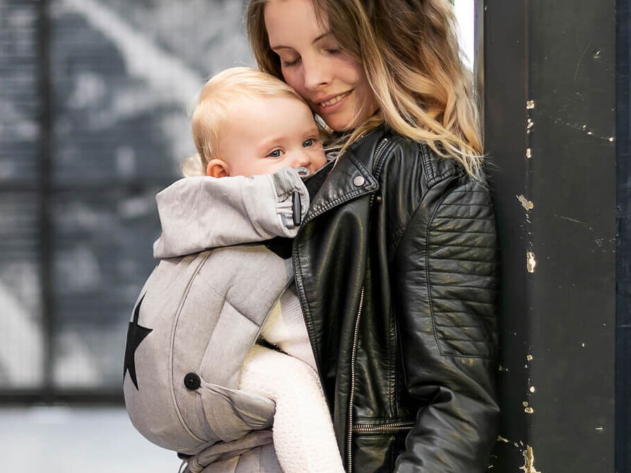 Unsere Mama-Reporter haben die Babytrage Bondolino von Hoppediz getestet.