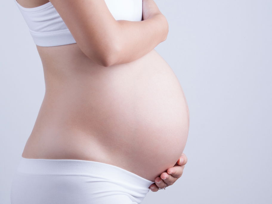 Bauch einer Schwangeren