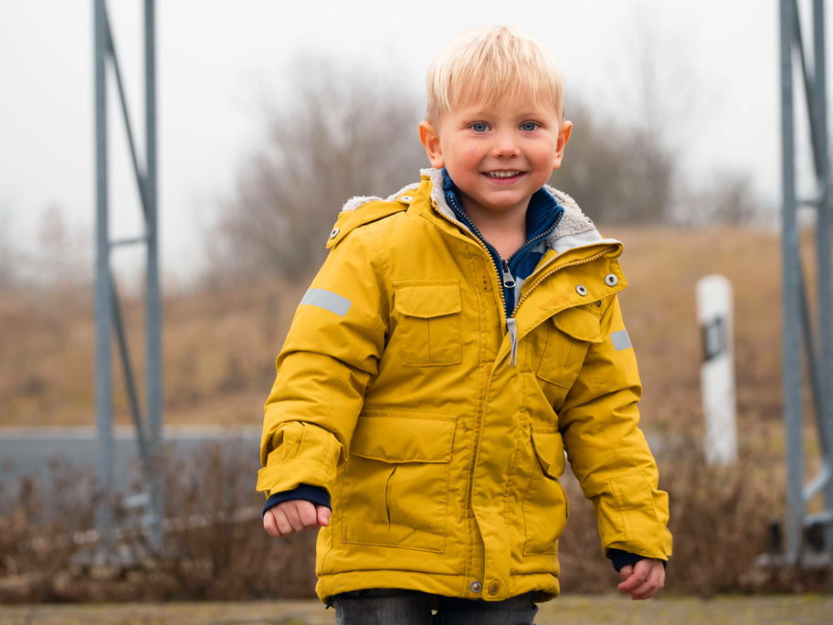 Für unser Fotoshooting kehrte der kleine Leo mit seinen Eltern zu seinem Geburtsort zurück.