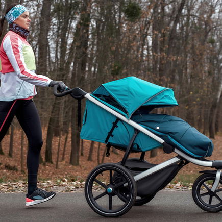 Mit dem Babyjogger unterwegs: Ihr müsst nur diese 3 Übungen kennen!
