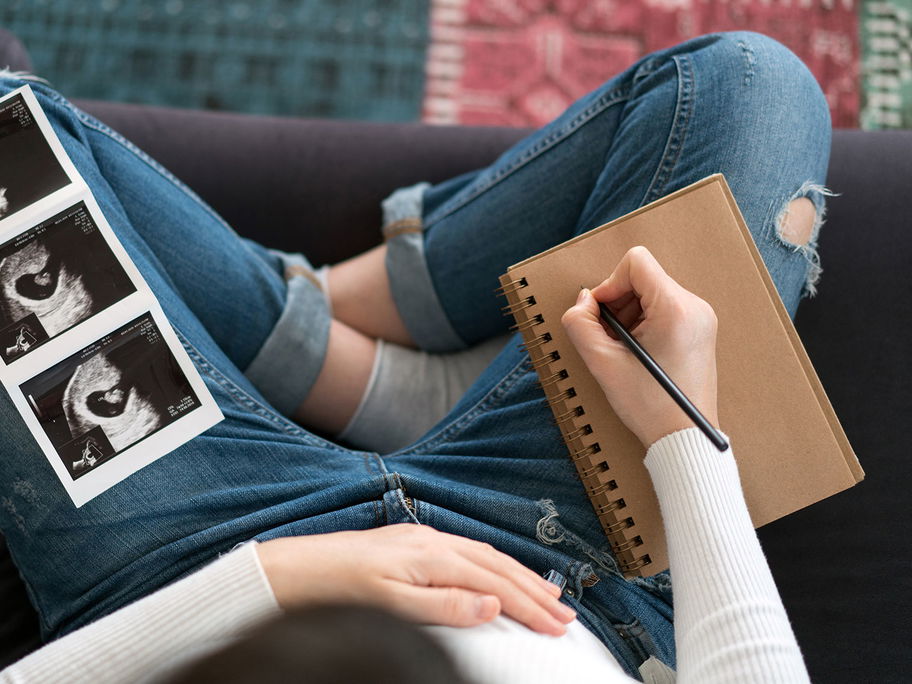 Entwicklungen und Veränderungen des Embryos während der Schwangerschaft.