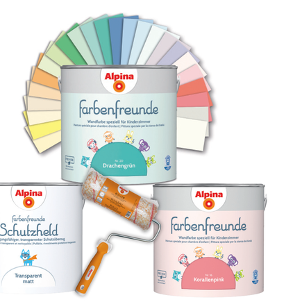 Wandfarben "Alpina Farbenfreunde" im Test