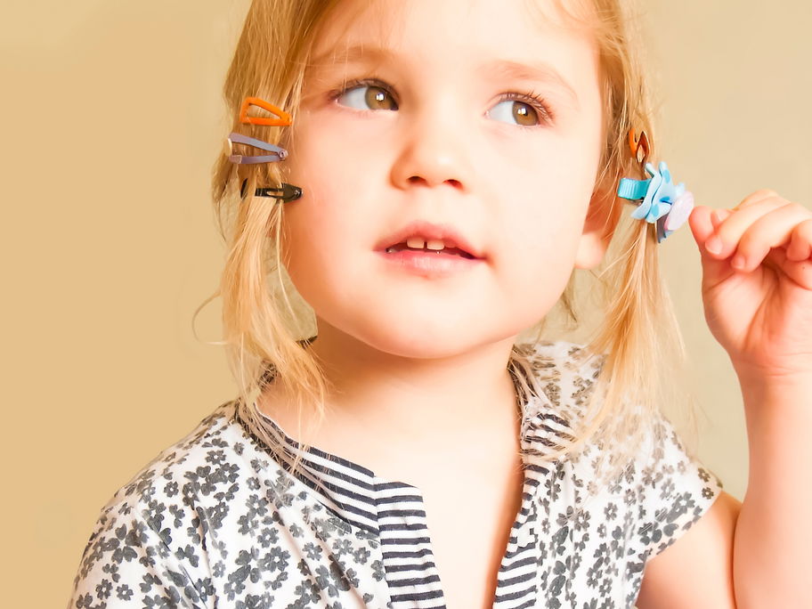 Vorsicht bei Haarschmuck